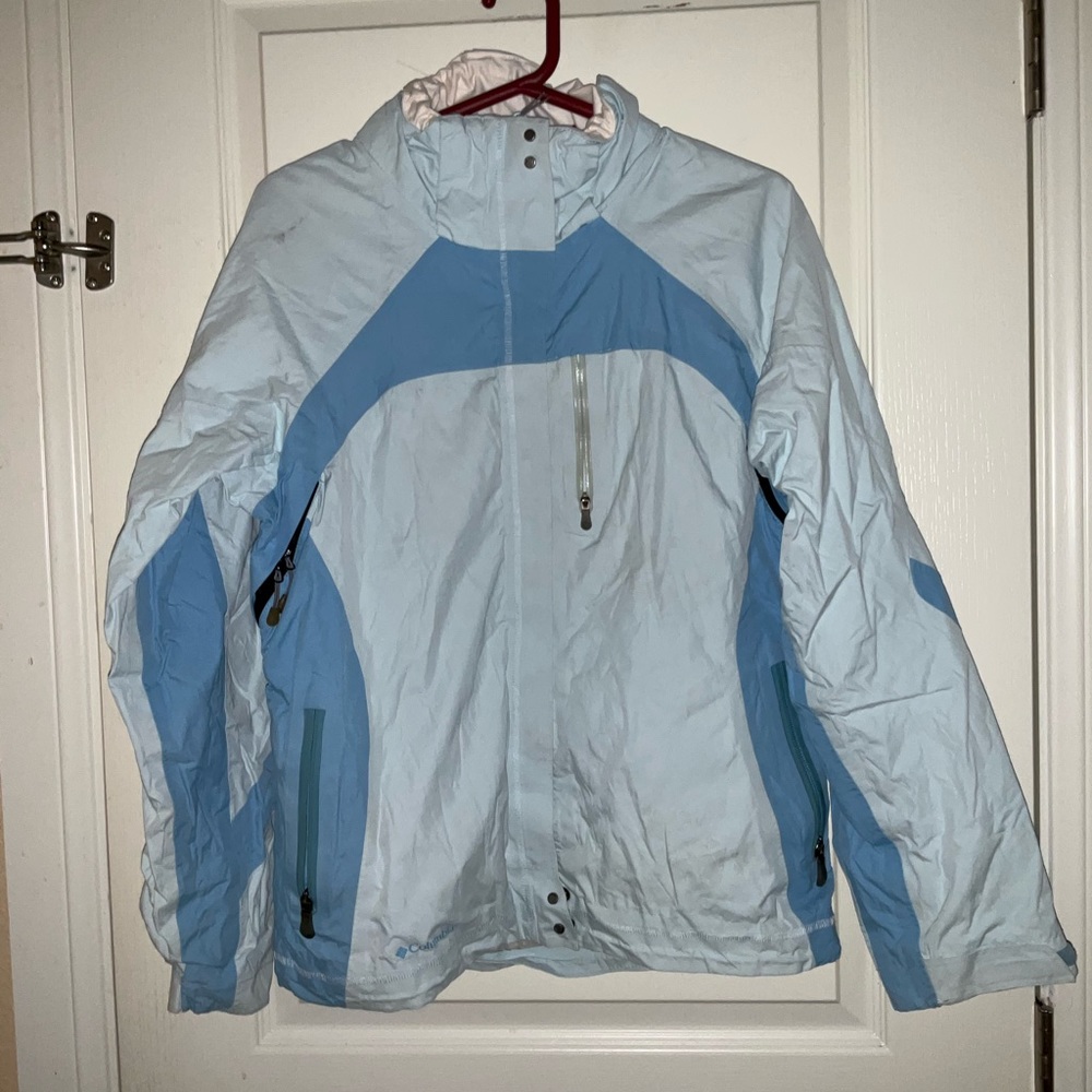 Columbia Blue Waterproof Jacket